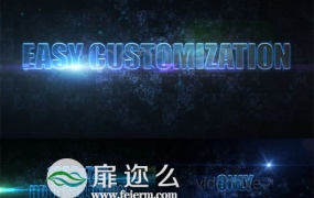 AE模板科幻黑暗史诗电影预告片标题文字动画效果