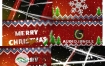 AE模板针织温馨圣诞节快乐片头动画