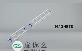 C4D支持吸附磁体插件Hantmade Magnets v1.26