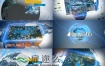 AE模板Element 3D科幻数字地球运动科技企业公司宣传片