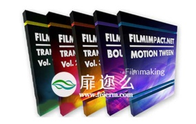 PR插件:五套视频特效转场插件FilmImpact Transition Packs V3.6.11