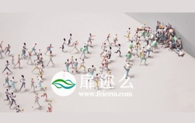 Maya插件:集群仿真插件 Golaem Crowd v6.2.4