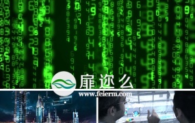 视频素材五分钟震撼大数据信息科技互联网素材