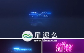 AK大神AE教程:AE制作信号损坏故障特效中文字幕 Colorful Glitch FX Tutorial