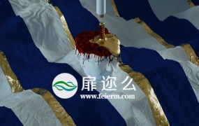 C4D教程:XP粒子金色流体渲染动画视频教程