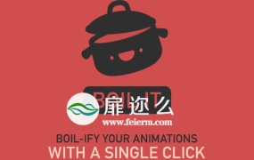 AE脚本:热浪扭曲变形MG动画图形脚本 Boil It v1.2(带使用教程)