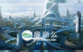 模型:未来科幻城市场景3D模型 Kitbash3D – UTOPIA