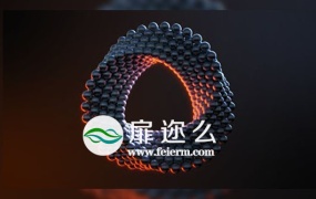 c4d教程:三维小球环形循环动画C4D教程 C4D Abstract Ring