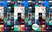 AE模板广告手机app社交软件Instagram界面动画