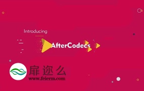 AE/PR/AME插件:特殊编码加速输出渲染插件 Aescripts AfterCodecs v1.4.1 + 使用教程