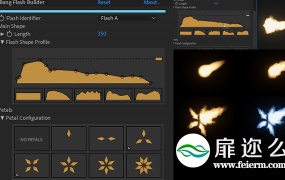 AE插件:三维枪口火焰闪光火花枪火特效 AEscripts – Bang v1.0.3
