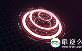 AE教程:科技感图形HUD动画视频教程