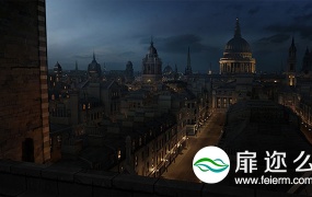 3D模型:维多利亚建筑广场模型