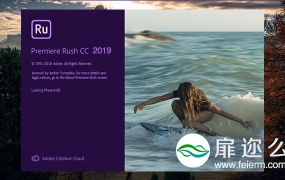 Adobe Premiere Rush CC 2019 视频编辑软件 英文破解版 Win/Mac