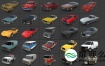 3D模型：美国汽车 Cubebrush – American Cars Ultimate Collection