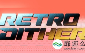 AE插件:复古游戏8bit像素 Aescripts RetroDither V1.3