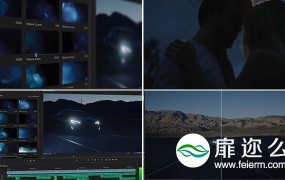 视频素材-90组镜头光斑折射光效耀光特效合成4K素材