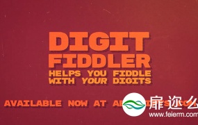 AE插件:时间数字增长动画 Aescripts Digit Fiddler V1.0