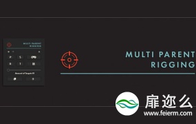 AE脚本-人物角色绑定多属性控制工具 Multi Parent Rigging v1.4.4