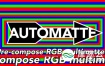 AE脚本：预合成RGB通道自动识别 Aescripts AutoMatte v1.0