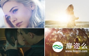 视频素材:324个变形镜头科幻电影动作光晕光斑视频