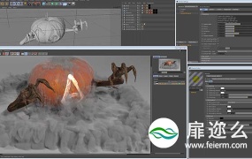 C4D插件:阿诺德Arnold渲染器 SolidAngle C4DtoA 2.3.0.1汉化版/Mac版本