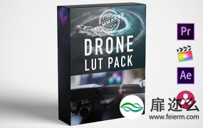 LUTs预设:23组DJI 无人机航拍视频调色预设