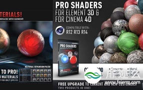 C4D预设:AK大神出品的200个C4D材质球预设
