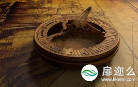 C4D模型:大航海时代罗盘模型
