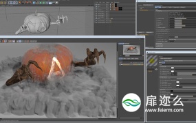 C4D插件:阿诺德渲染器 SolidAngle C4DtoA 2.6.0