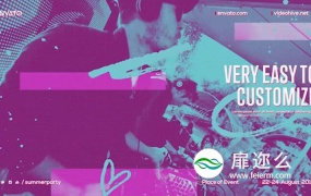 AE模板-时尚动感夜总会舞台演唱会俱乐部酒吧视频展示