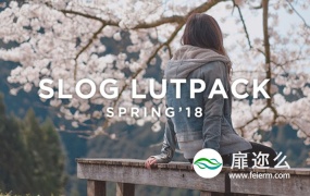 LUTS预设:9组索尼Sony LUTS视频调色预设 SLOG LUT PACK SPRING ’18 by AUXOUT