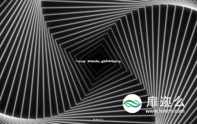 视频素材:69组创意图形时尚VJ黑白复古元素背景视频