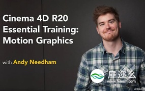 C4D教程:C4D R21新手入门基础教程(英文字幕) Lynda – Learning Cinema 4D R21