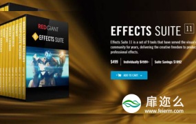 AE/PR插件:红巨星特效套装 Red Giant Effects Suite 11.1.13 Win/Mac