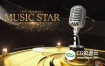 AE模板-广播音乐麦克风奖项仪式片头动画