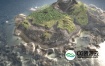 C4D模型-海中美丽小岛模型