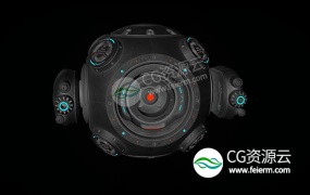 3D模型-外星球科幻飞行器