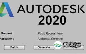 Autodesk 2020 Win/Mac XForce注册机