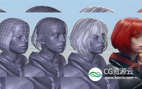 Blender插件-头发制作生成插件 Gumroad – Hair Tool Blender v2.20
