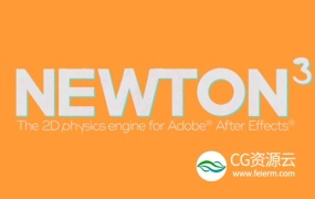 AE插件-牛顿动力学插件 Newton 3.4 Win/Mac + 使用教程