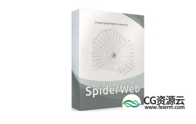 C4D插件-快速创建制作蜘蛛网插件 SpiderWeb V1.22 for Cinema 4D + 使用教程