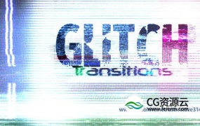 4K视频素材-27个电视信号故障干扰毛刺失真转场过渡动画素材 Glitch Transitions