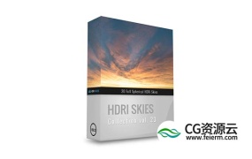 贴图素材-20个全景天空HDR贴图素材 HDRI Skies – VHDRI Skies pack 23
