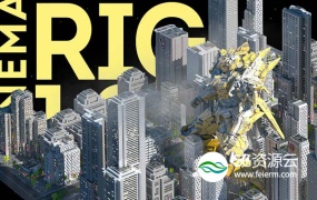 C4D插件-城市建筑程序化生成神器 C4d city Rig 1.7