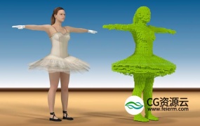 Blender插件-三维立体像素插件 Voxel Heat Diffuse Skinning 3.1.1