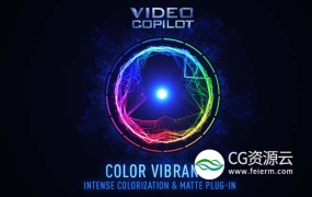 AE插件-快速染色着色插件VideoCopilot Color Vibrance 1.0.7 Win/Mac M1