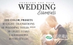 PR模板-333个浪漫婚礼调色相册照片文字标题视觉特效项目动画展示预设包 Wedding Essentials Pack for Premiere Pro