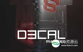 Blender插件-模型表面建模贴图插件 Gumroad – DecalMachine V2.3.0