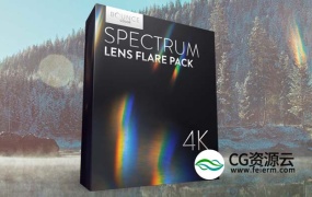 视频素材-25组4K漏光耀斑炫光视频动画